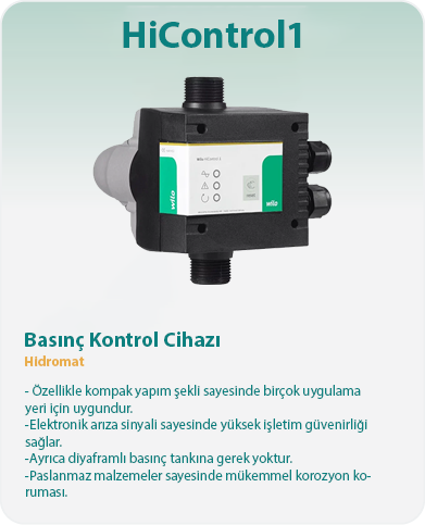 Otomatik Basınç Kontrol Cihazı (Hidromat)